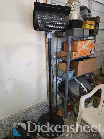 Image for FREE STANDING ELECTRIC PATIO HEATER