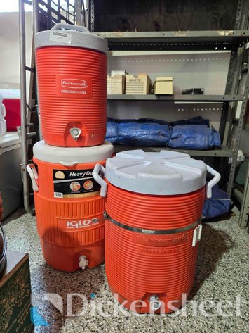 Image for IGLOO AND RUBBERMAID BEVERAGE COOLERS