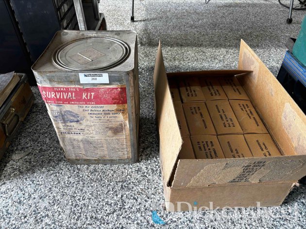 Image for MILITARY COMBAT MEALS AND SURVIVAL KIT WITH FOOD RATIONS