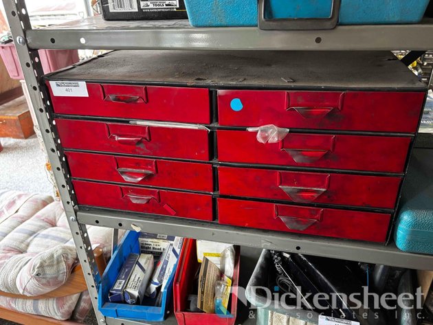 Image for METAL TOOL CHEST FULL OF SUPPLIES