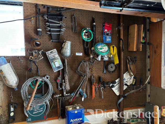 Image for WALL OF TOOLS AND HARDWARE