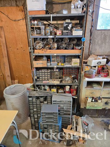 Image for LARGE HARDWARE LOT WITH TRAY