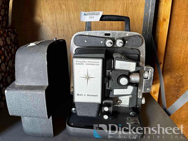 Image for BELL & HOWELL TOUCH TRONIC LUMINA 1.2 8MM FILM PROJECTOR