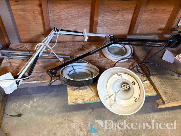 Image for ADJUSTABLE DRAFTING TABLE LAMPS