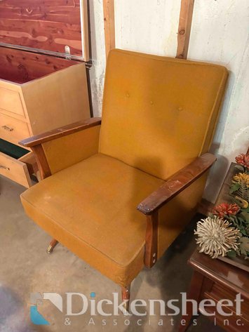Image for MID-CENTURY ROCKING ARM CHAIR, QTY (2)