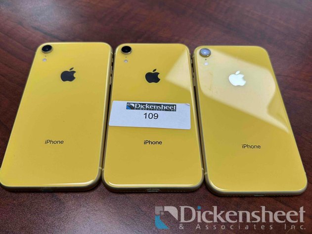Image for APPLE IPHONE XR IN YELLOW, QTY (3)