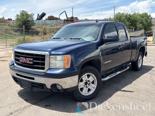Image for 2009 GMC Sierra SLT Truck, 1GTEK390X9Z203894, KEY