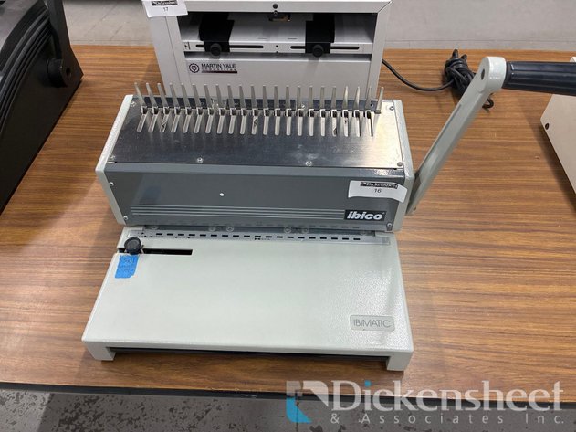 Image for IBICO IBIMATIC COMB BINDING MACHINE
