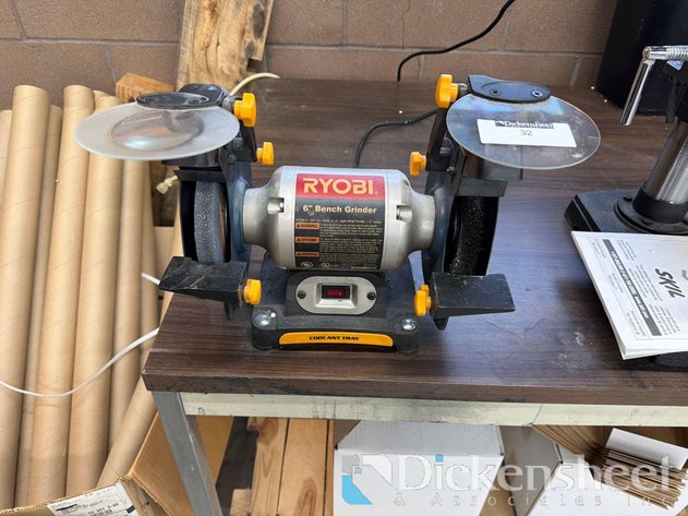 Image for RYOBI 6 INCH BENCH GRINDER