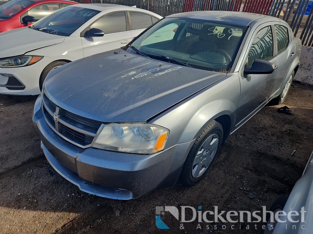 2008 DODG AVENGER 4D 1B3LC46K48N585251