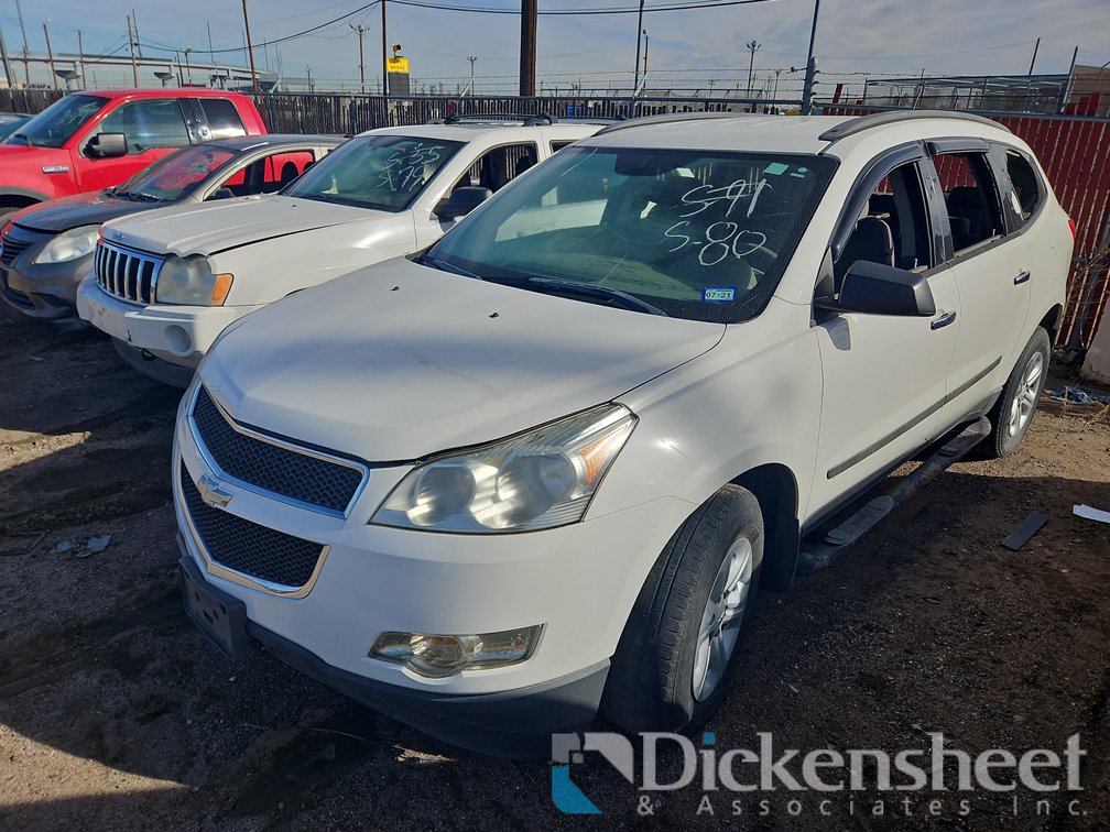 2011 CHEV TRAVERSE UP 1GNKRFED5BJ298255