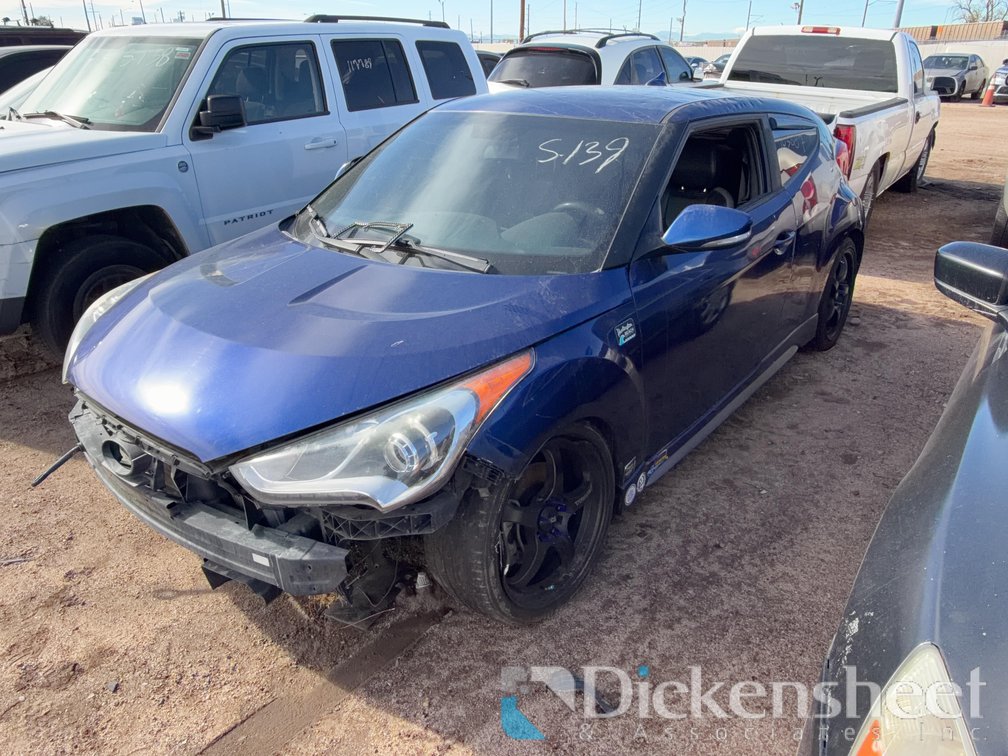 2017 HYUN VELOSTER 2D KMHTC6AE0HU314474
