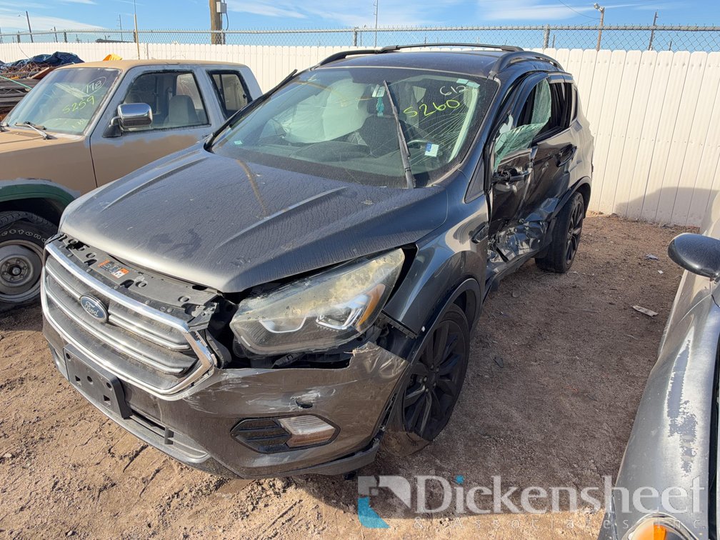 JUNK 2017 FORD ESCAPE UP 1FMCU9GD0HUF00612
