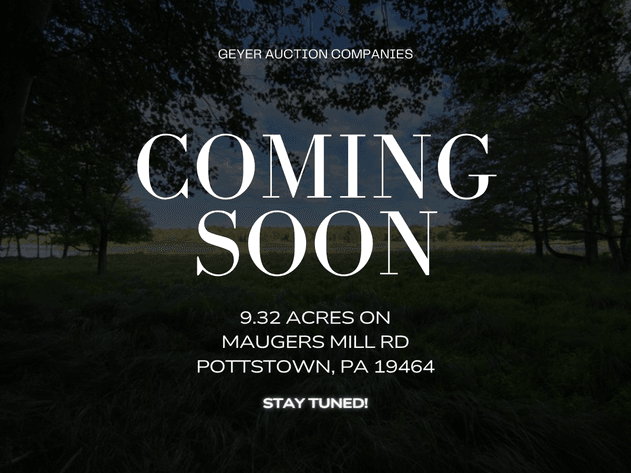 Image for Maugers Mill Rd Real Estate Auction - Pottstown, PA