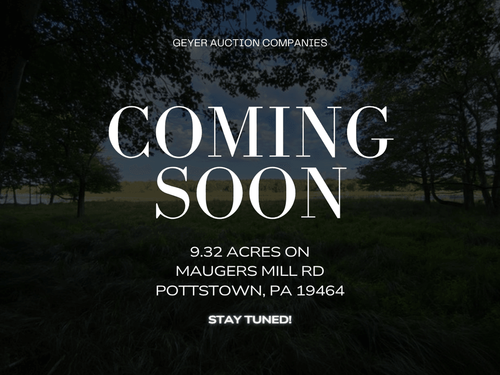 Image for Maugers Mill Rd Real Estate Auction - Pottstown, PA