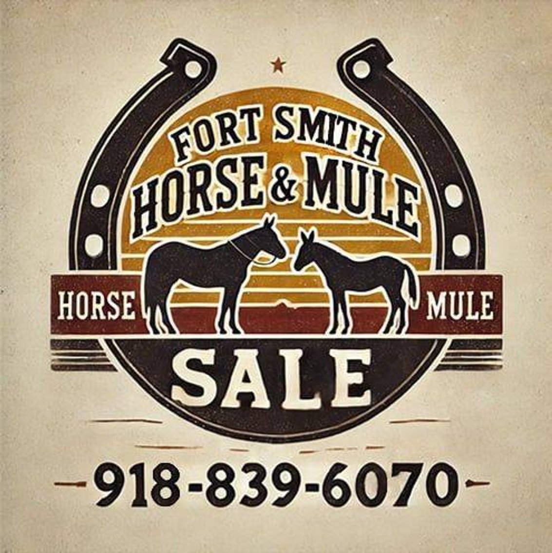 Image for Fort Smith Horse & Mule Sale - SATURDAY, MARCH 21ST - Moffett, Oklahoma