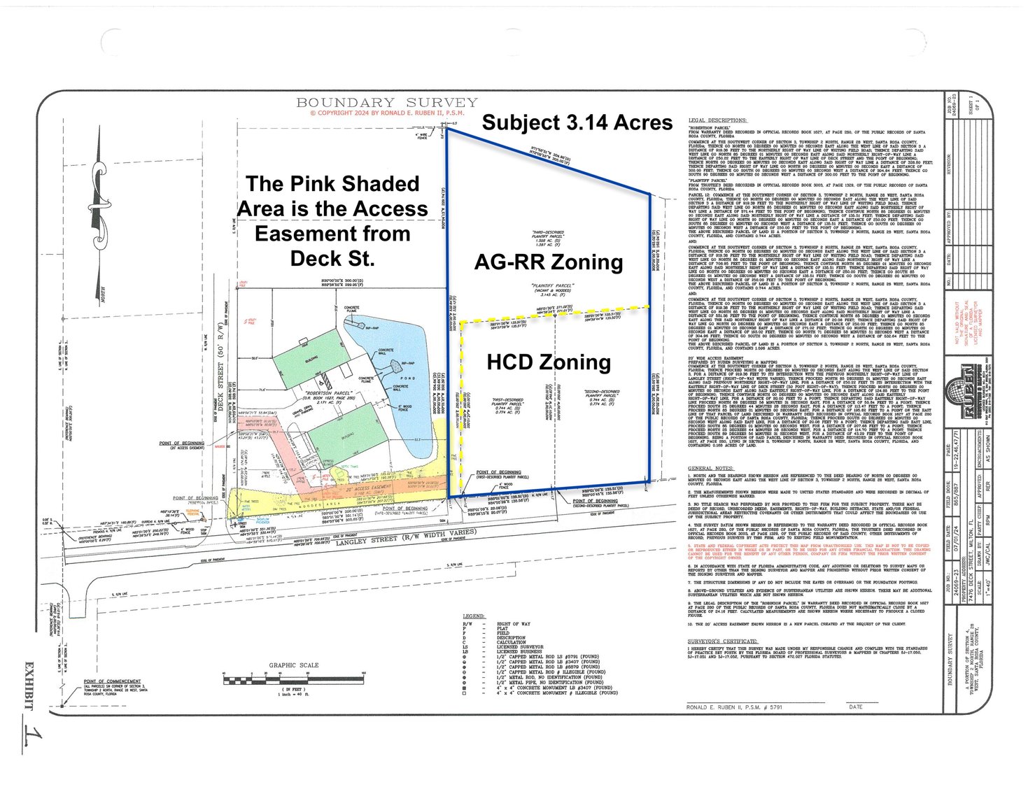 Image for 3.14 Acres Langley St. Milton FL