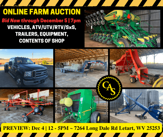 Image for ONLINE FARM AUCTION