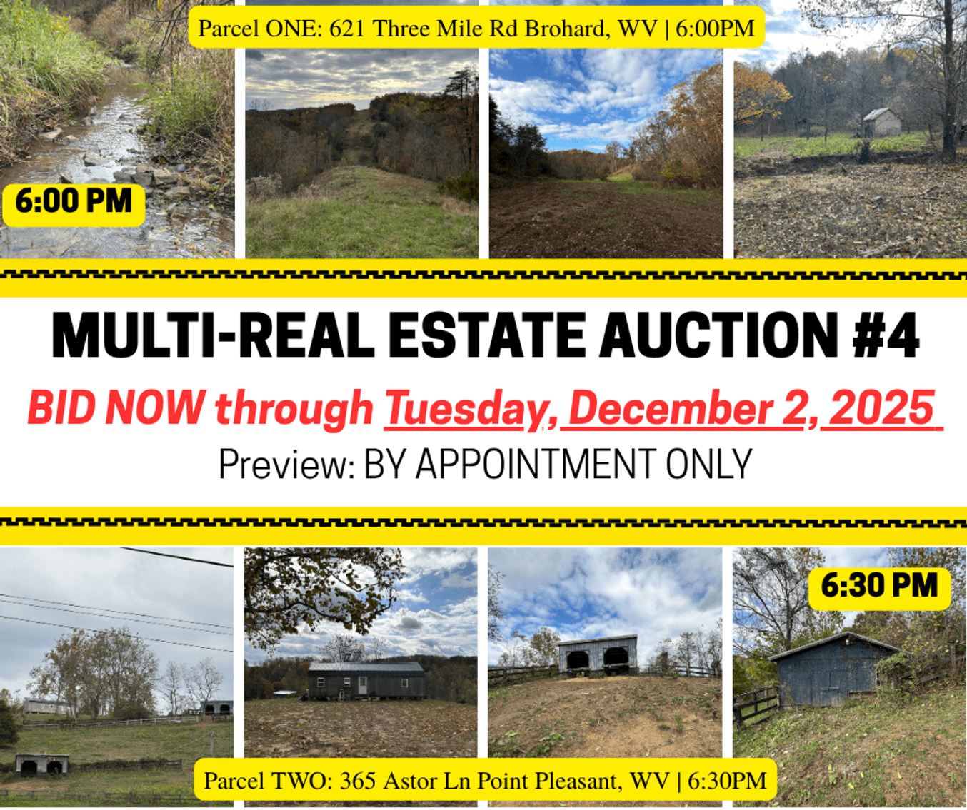 Image for Multi-Real Estate Auction #4