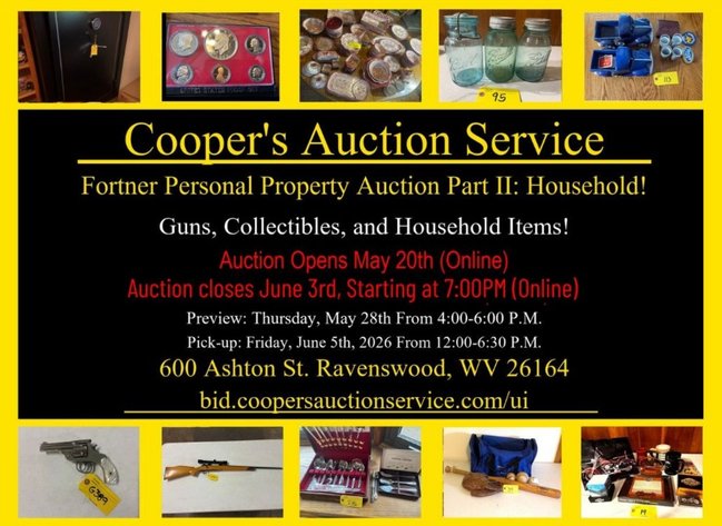 Image for Fortner Personal Property Auction Part II: Household