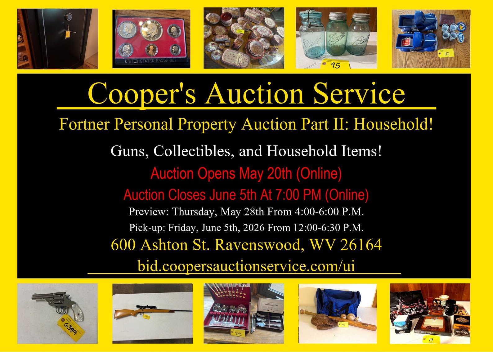 Image for Fortner Personal Property Auction Part II: Household