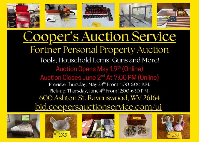 Image for Fortner Personal Property Auction Part 1: Tools