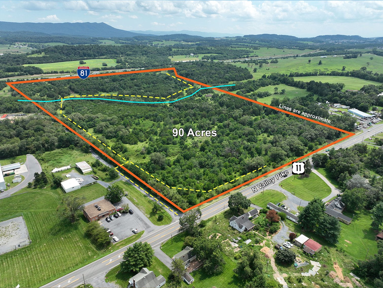 Image for 90 Acre Development Tract near Harrisonburg VA