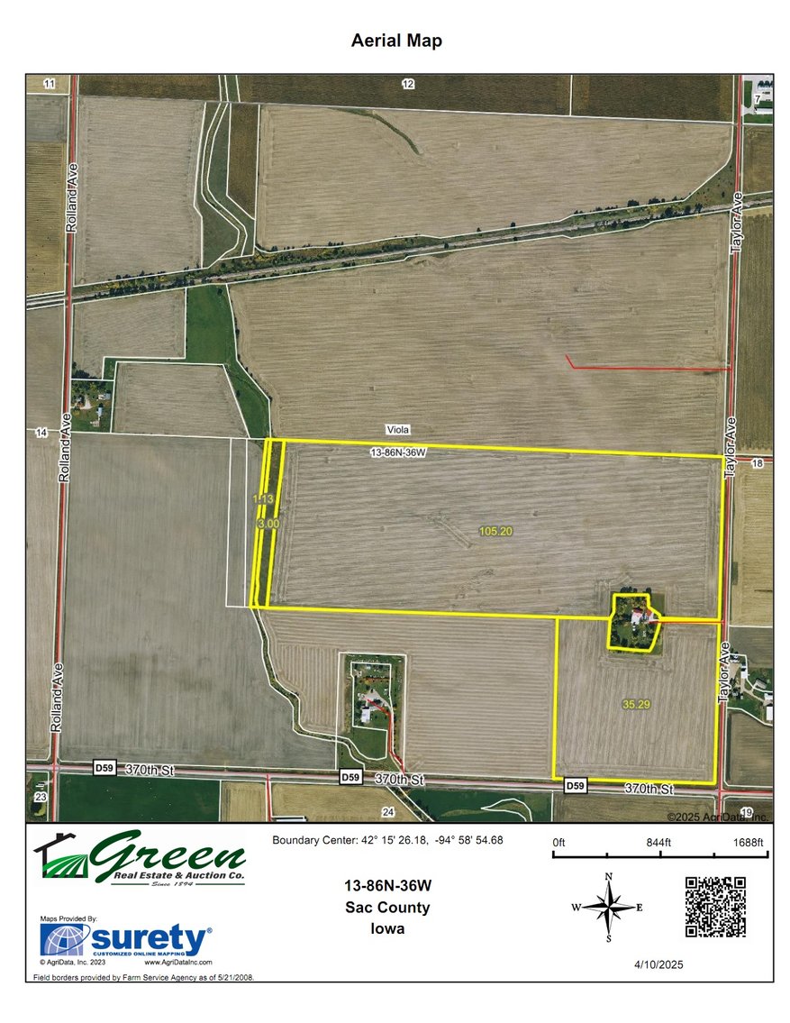 Image for Sac County, IA Farmland Auction!
