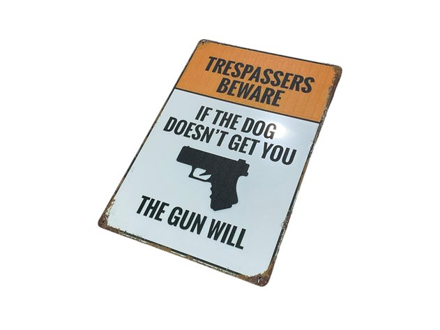 Image for Metal Sign Wall Décor