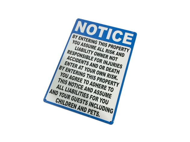 Image for Metal Sign Wall Décor