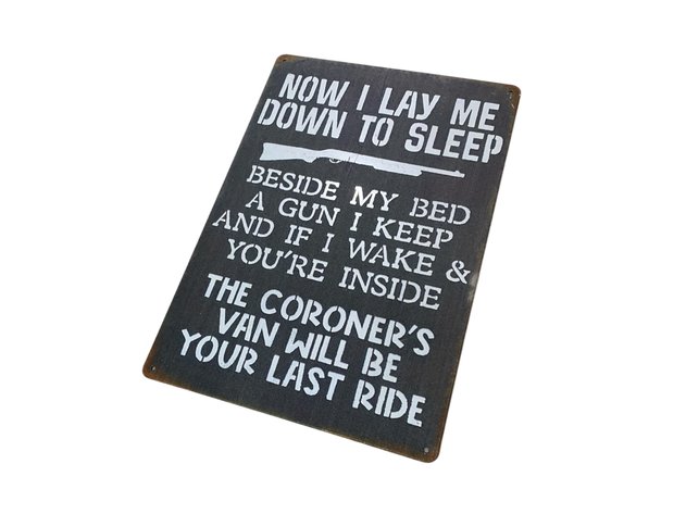 Image for Metal Sign Wall Décor