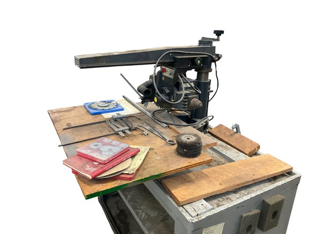Image for Radial Armsaw w/ Workbench