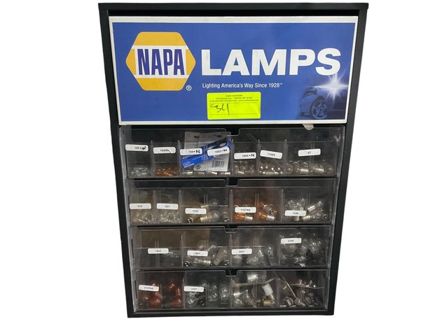 Image for Automotive Lightbulb Cabinet w/ Contents