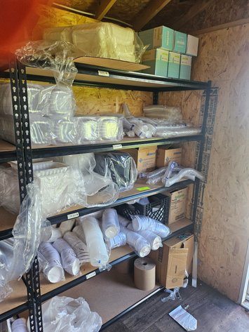 Image for Light-Duty Shelving w/ Contents