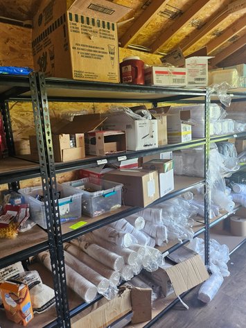 Image for Light-Duty Shelving w/ Contents