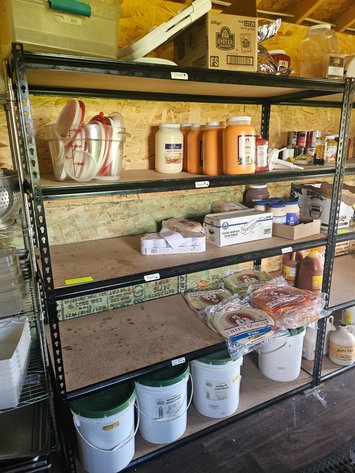 Image for Light-Duty Shelving w/ Contents