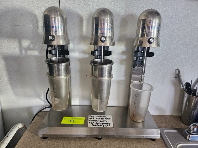 Image for 3-Head Milkshake Machine