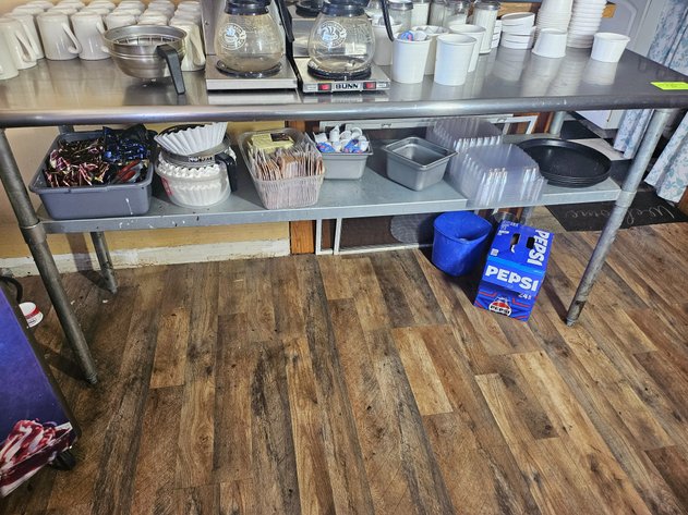 Image for Stainless Steel Work Table w/ Contents