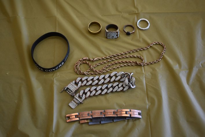 Image for Necklace, (3) Bracelets, & (4) Rings