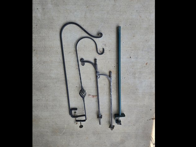 Image for Porch iron plant hangers