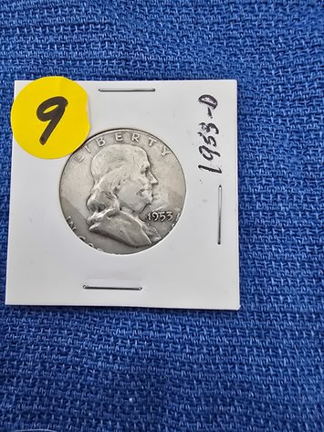 Image for 1953 D Franklin Half Dollar