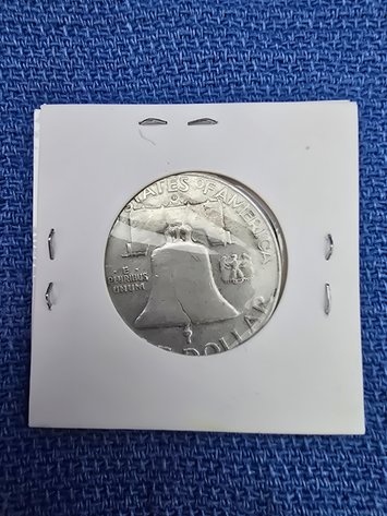 Image for 1957 D Franklin Half Dollar