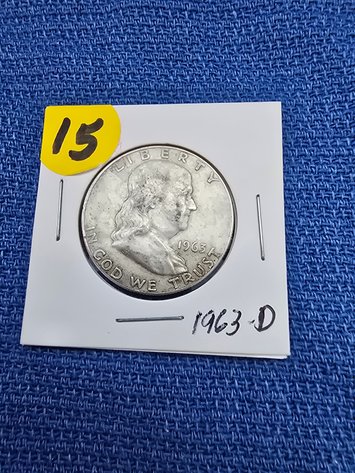 Image for 1963 D Franklin Liberty