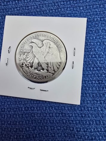Image for Walking Liberty, cannot read date