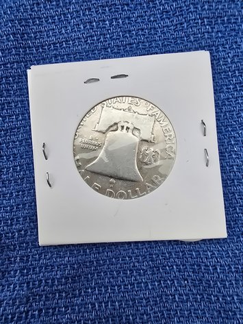 Image for Franklin half dollar 1950 D