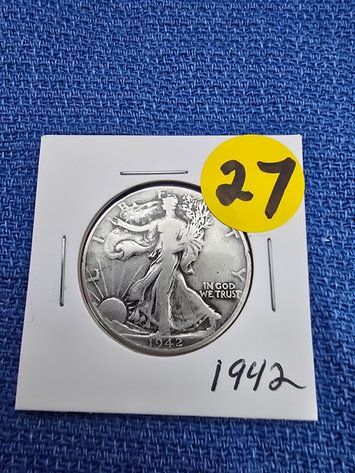 Image for 1942 Walking Liberty half dollar
