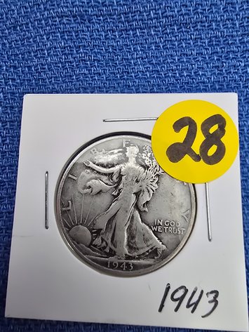 Image for 1943 Walking Liberty half dollar