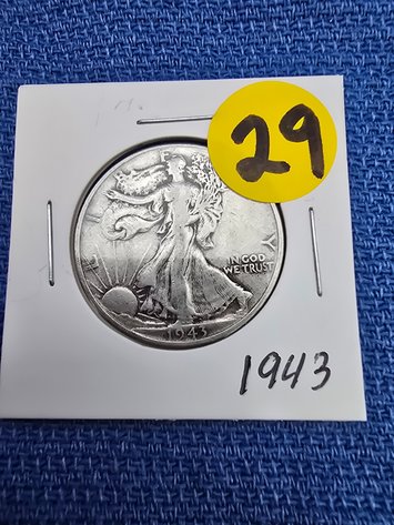 Image for 1943 Walking Liberty half dollar