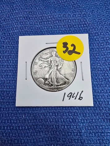 Image for 1946 Walking Liberty half dollar