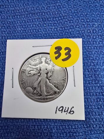 Image for 1946 Walking Liberty half dollar